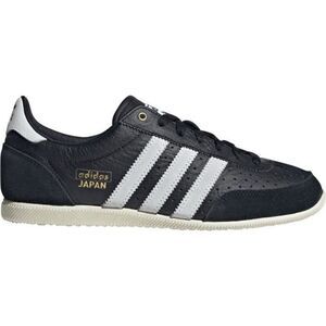 Adidas Women's Core Black Japan Lace Up Leather Low Top Sneakers Size 9.5 NWOT